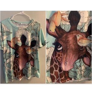 Graphic deer shirt